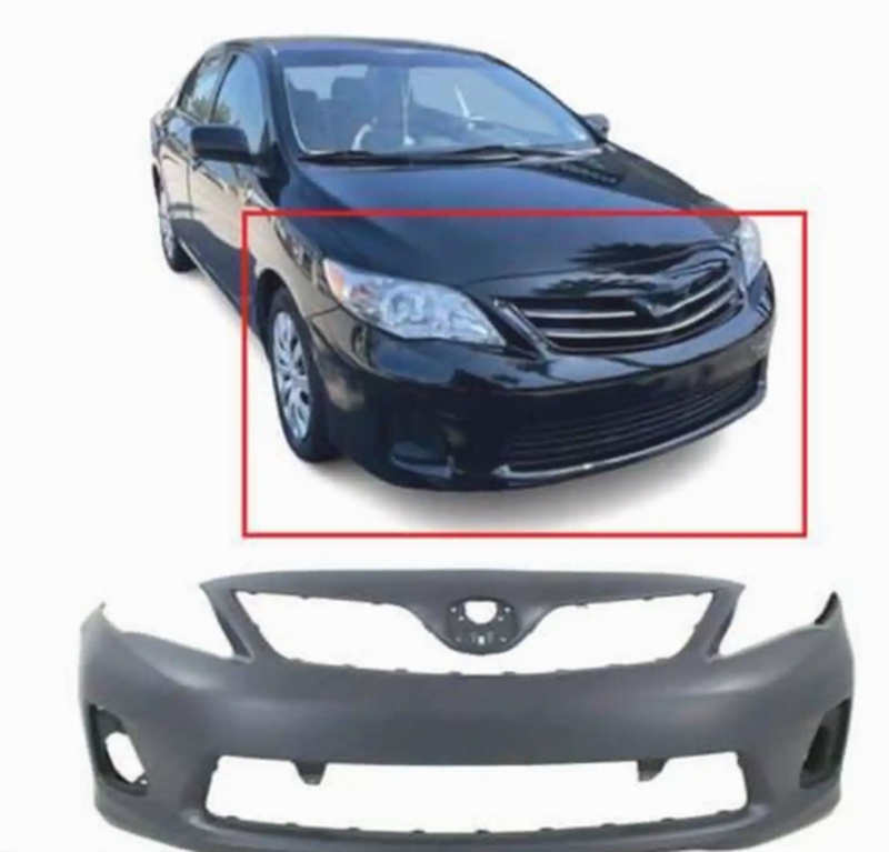 Передний бампер от Toyota Corolla 3